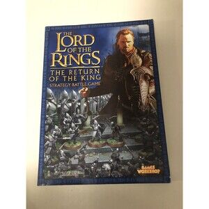 Lord of the Rings The Return of the King Strategy Battle Game Rulebook 2003